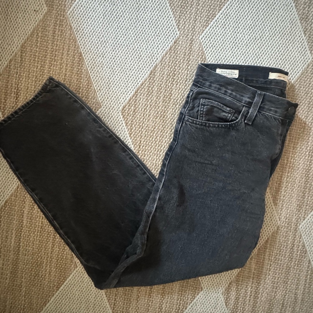 Levi's Women's Black Boyfriend Jeans